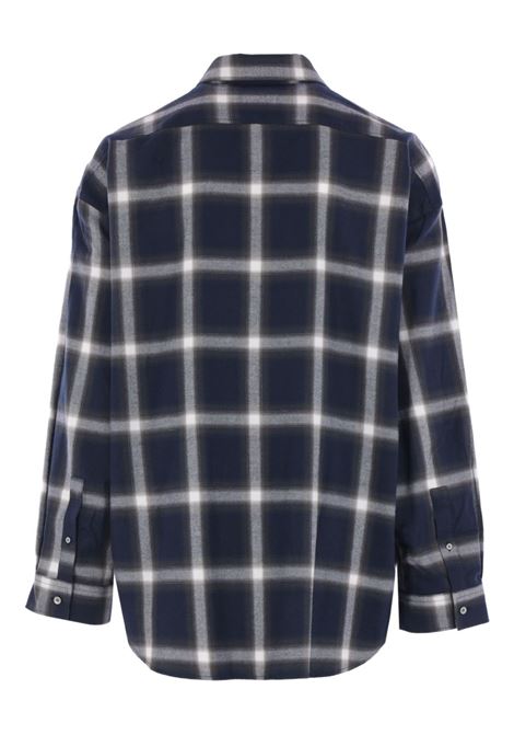 camicia button-up uomo navy ACNE STUDIOS | BB0632AV7